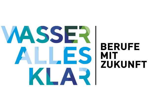 Logo der Nachwuchskräfte-Kampagne Wasser Alles Klar | Berufe mit Zukunft