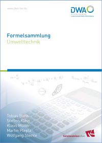 Cover der Formelsammlung Umwelttechnik des DWA-Landesverbands Baden-Württemberg.