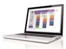 Darstellung des Softwaretools des IQK-Ordner auf einem Laptop anhand der IQK-Karte 4