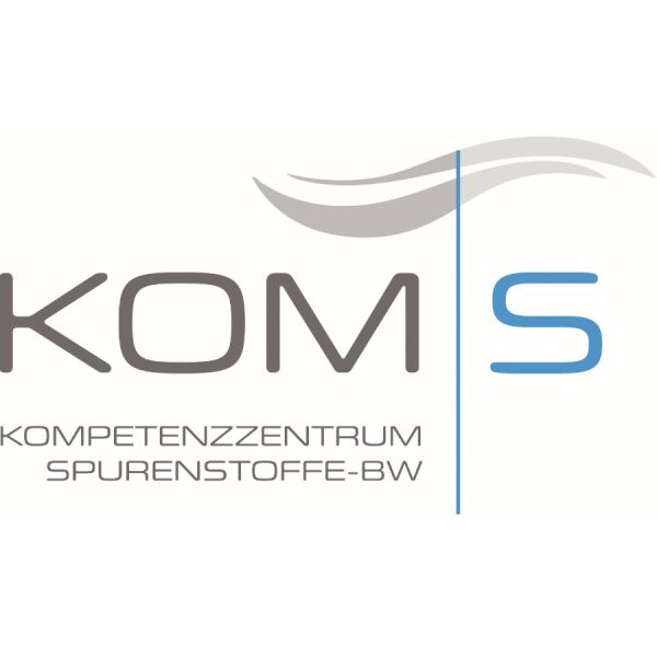 Logo des Projekts KomS - Kompetenzzentrum Spurenstoffe-BW