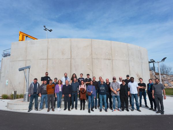 Gruppenbild des deutsch-französischen Erfahrungsaustausches der Kläranlagenbetreiber