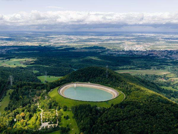 Pumpspeicherkraftwerk Glems der EnBW Energie Baden-Württemberg