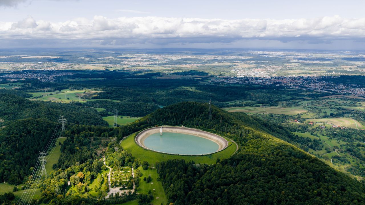 Pumpspeicherkraftwerk Glems der EnBW Energie Baden-Württemberg