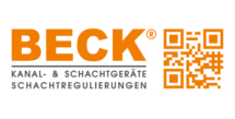 Logo der Firma Beck GmbH Kanal und Schachtgeräte mit QR-Code