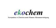 Logo der Firma ekochem - Kompetenz in Chemie sowie Wasser-/Abwasserreinigung